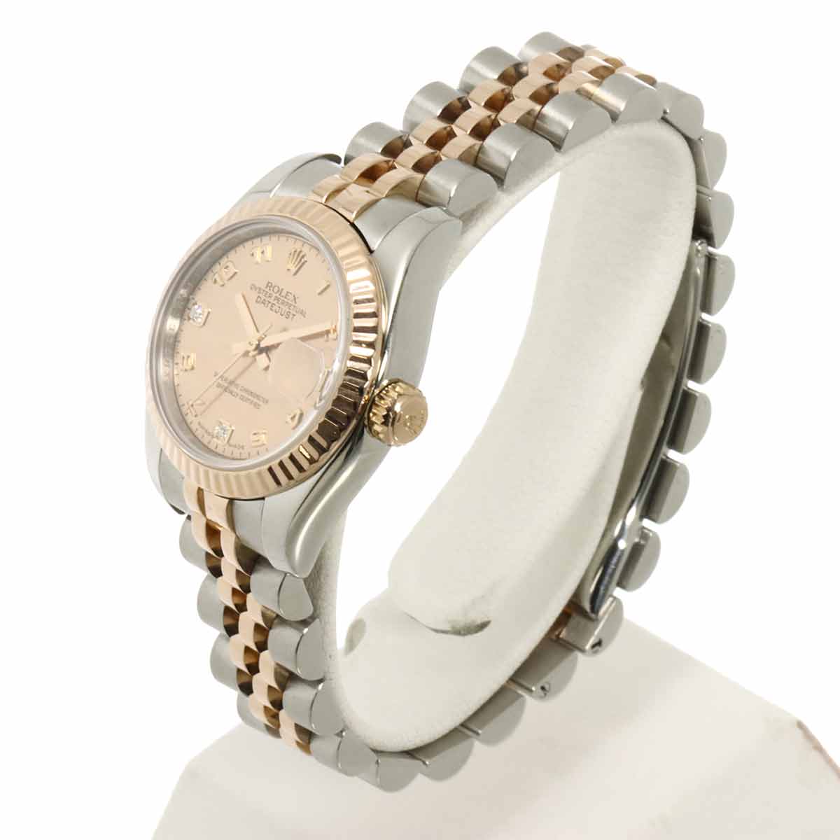 Datejust 179171N2BR Serial D 2P Diamond Pink Gold Dust Dial