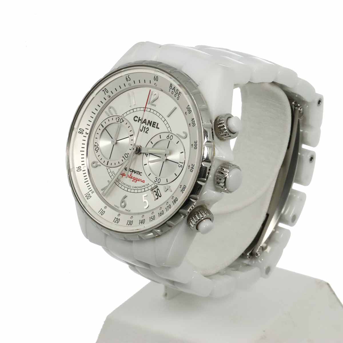 J12 Superleggera H3410 Chronograph Automatic Silver Dial Mens