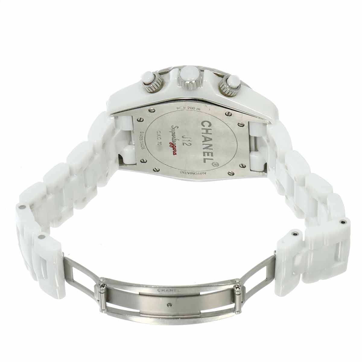 J12 Superleggera H3410 Chronograph Automatic Silver Dial Mens