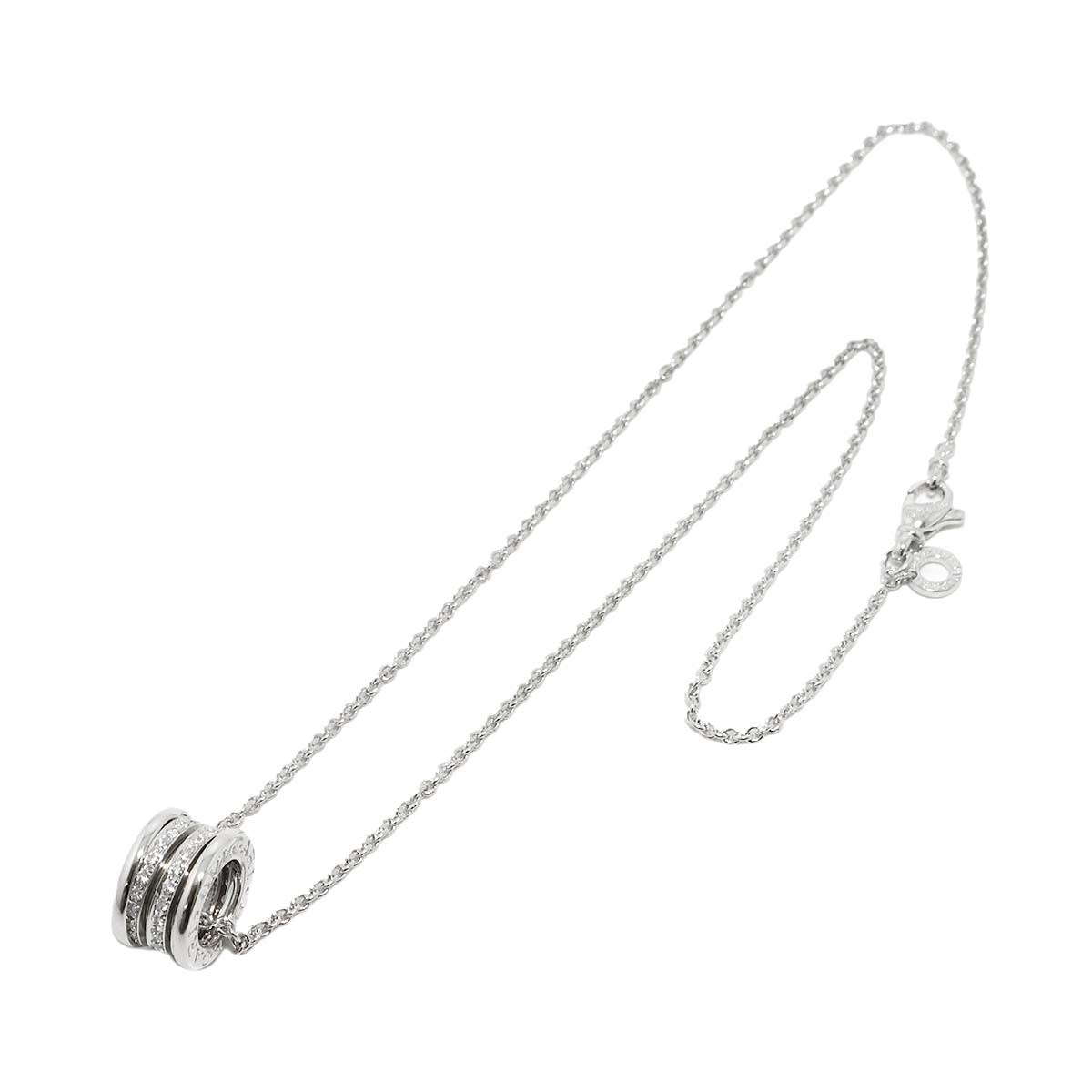 B-ZERO1 Diamond Necklace 18K WG White Gold 750