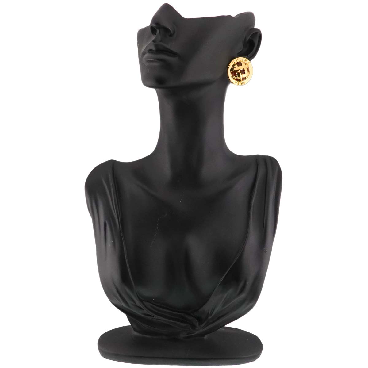 Chalcedony Earrings Clip-on 18K Yellow Gold 750 90301687