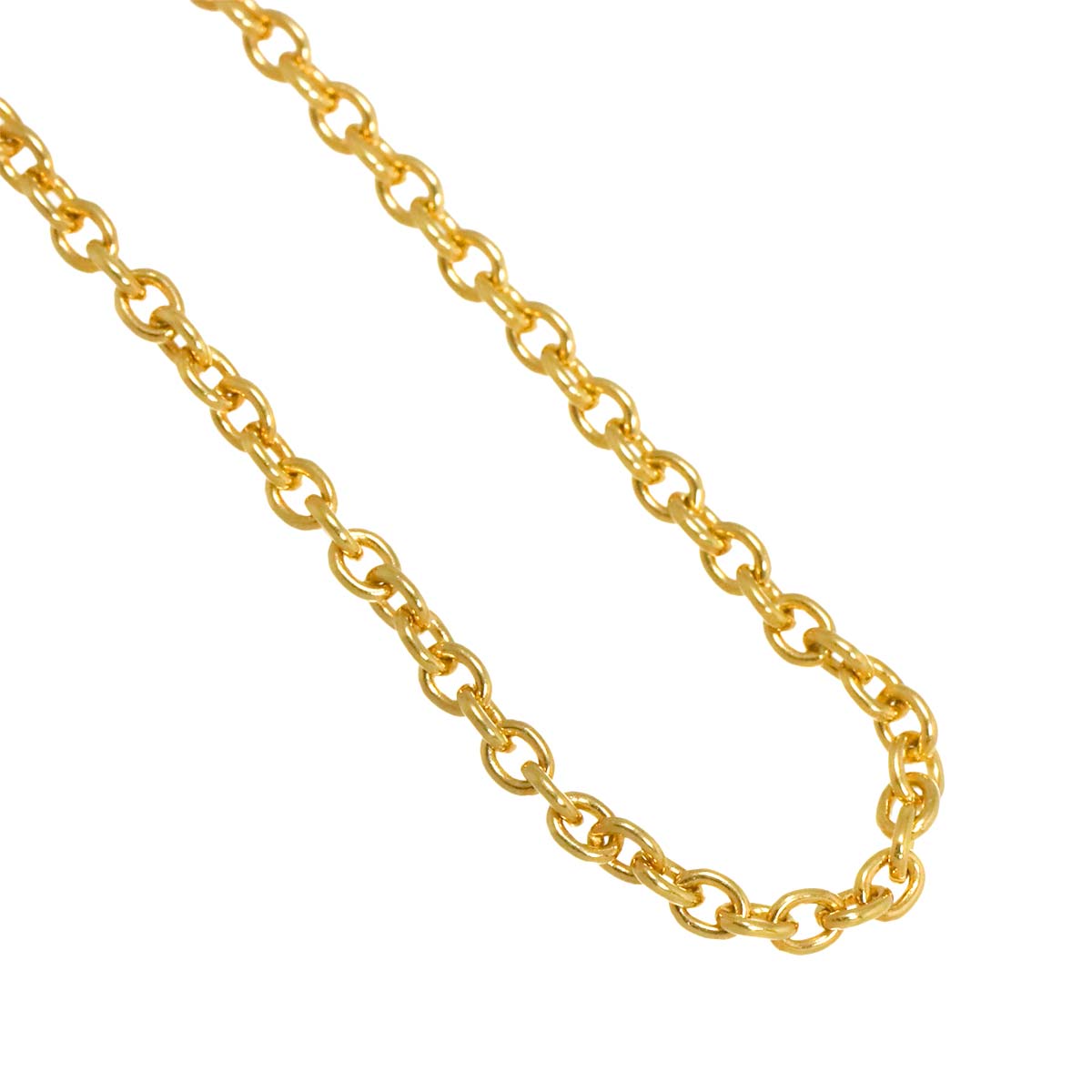 Chain Necklace 18K YG Yellow Gold 750