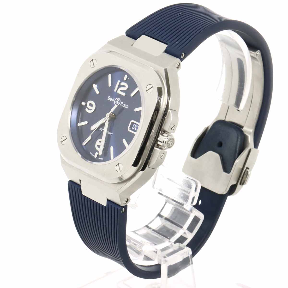 BR05 BLUESTEEL BR05A-BLU-ST/SRB Automatic Date Blue