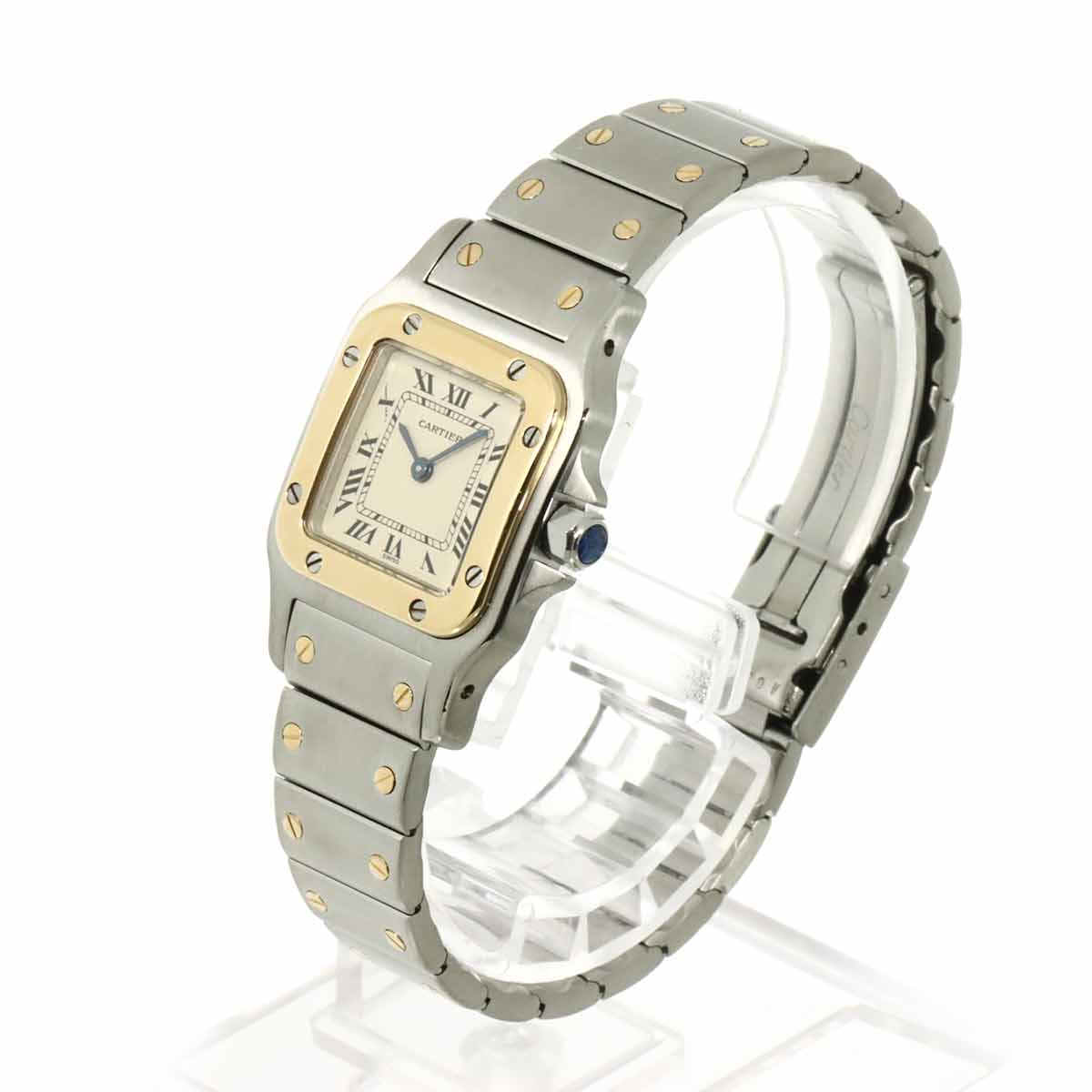 Santos Galbee K18YG Cream Dial Ladies Watch