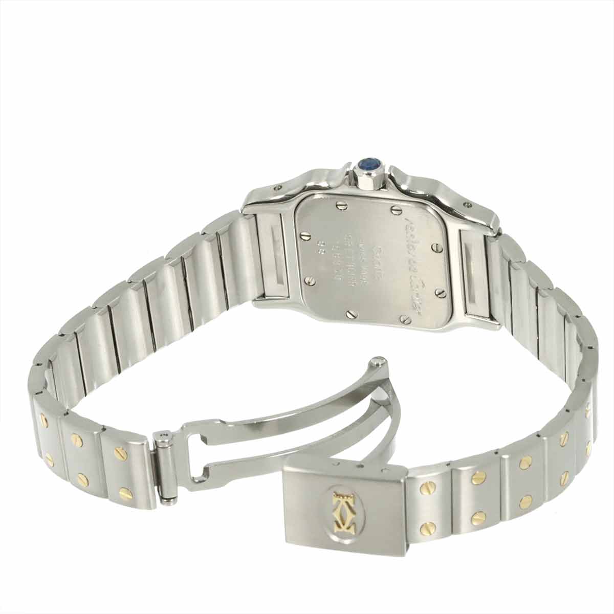 Santos Galbee K18YG Cream Dial Ladies Watch