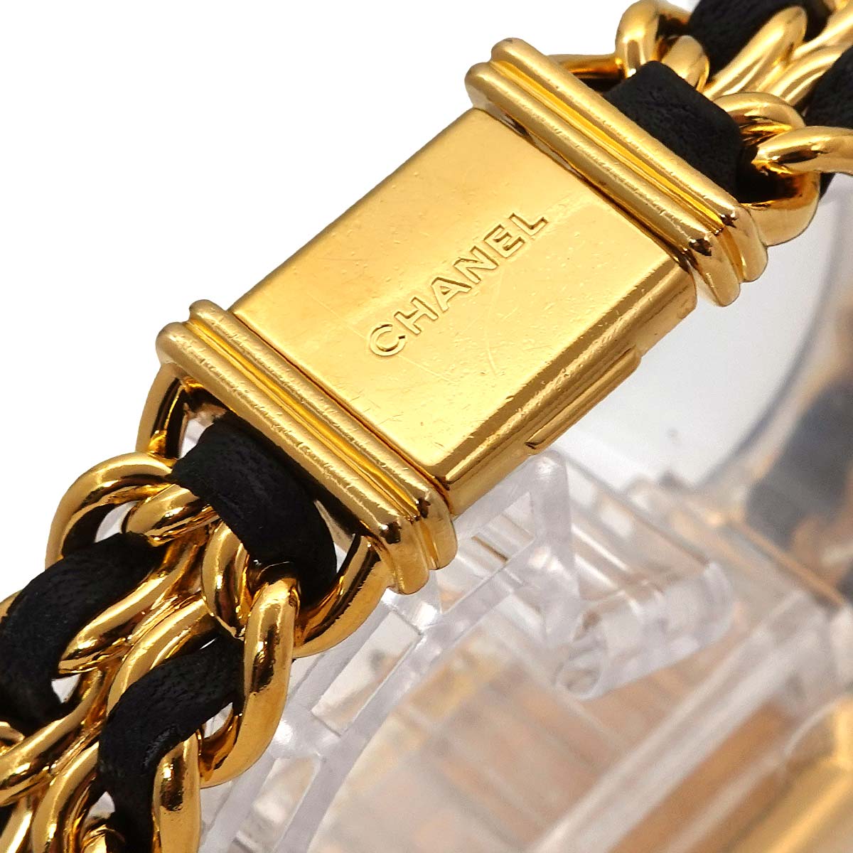 Premiere Size M H0001 Vintage Quartz Black Dial Ladies Watch