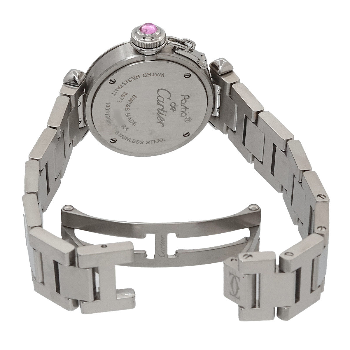 Miss Pasha W3140008 27mm Quartz Pink Dial Ladies Watch