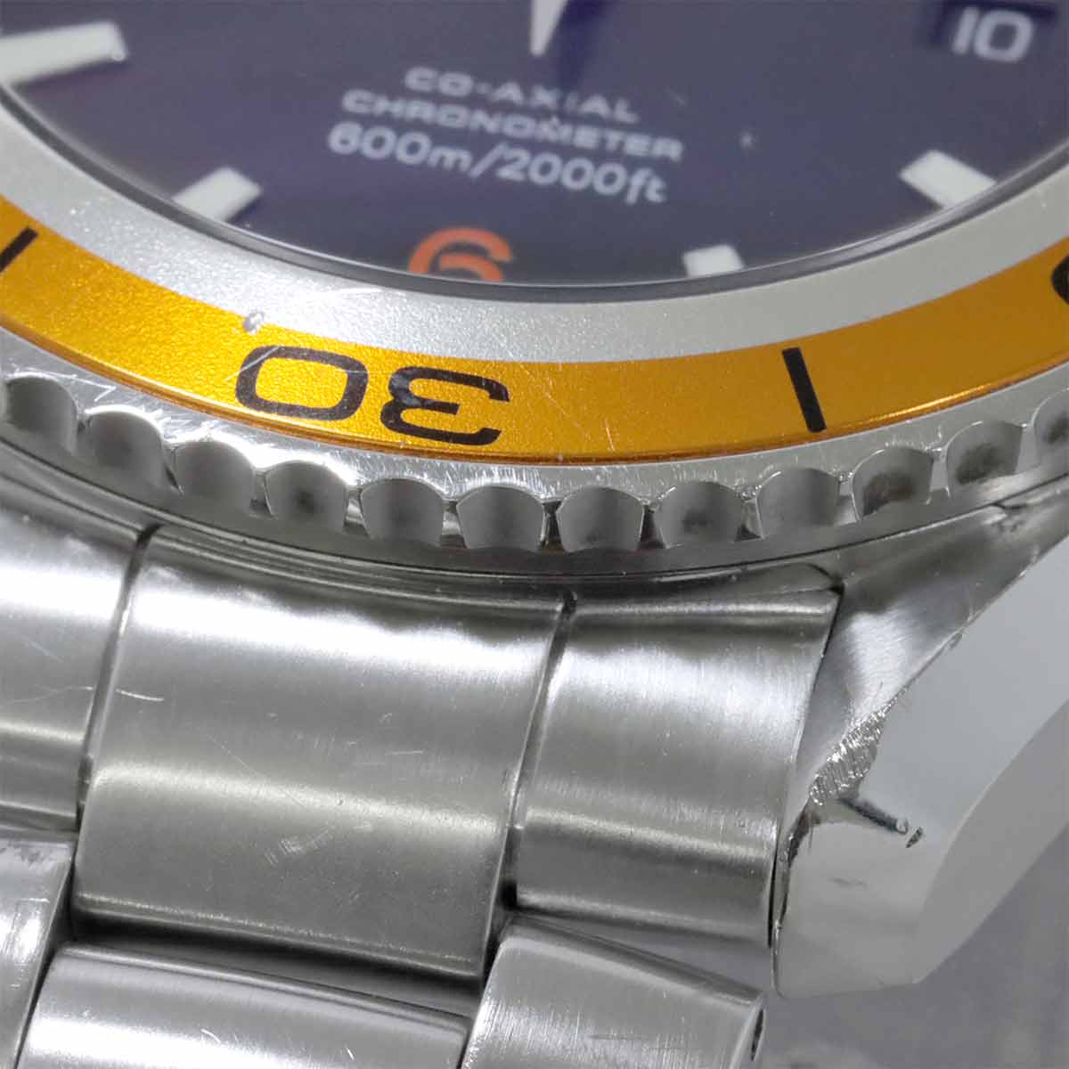 Seamaster Planet Ocean 600M 2208 50 Automatic Black Dial Mens