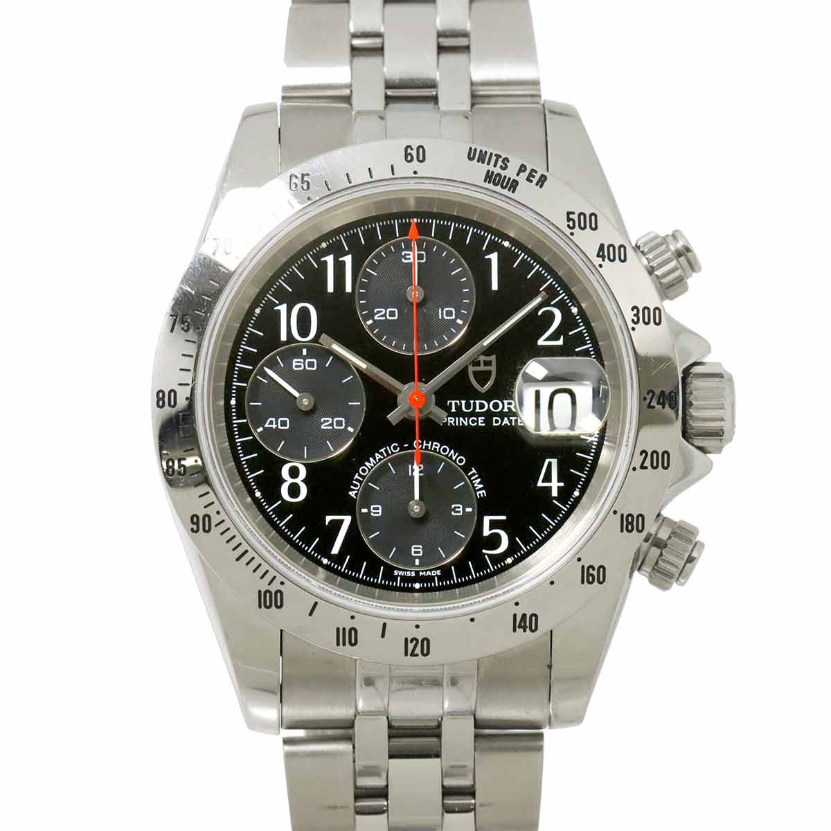 Chrono Time Prince Date 79280P Date Automatic Black Dial