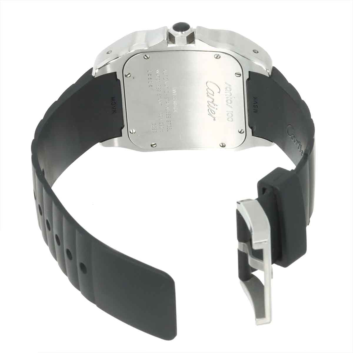 Santos 100 LM W20121U2 Automatic Silver Dial mens Watch