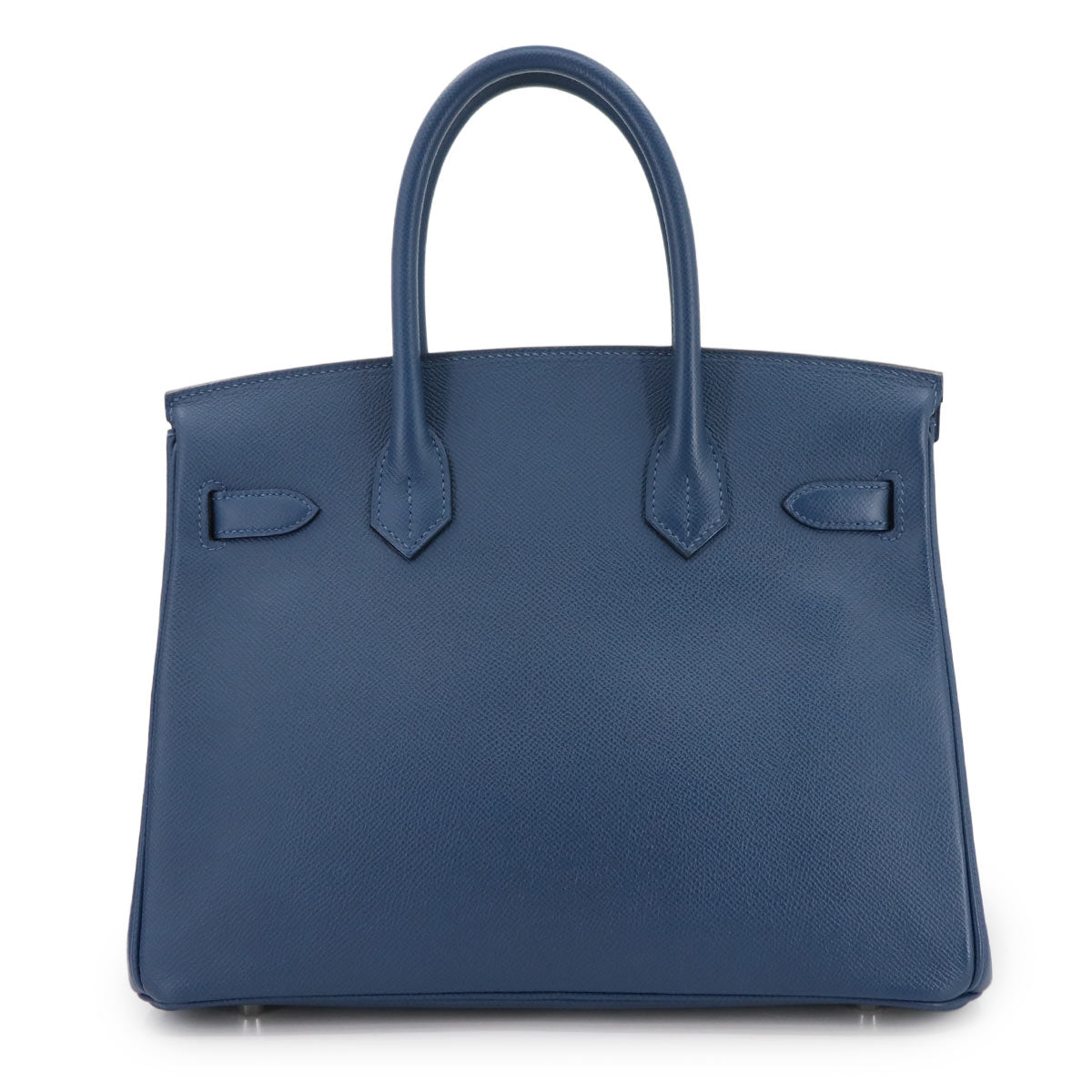 Birkin 30 Veau Epsom Blue Thalassa Hand Bag Purse