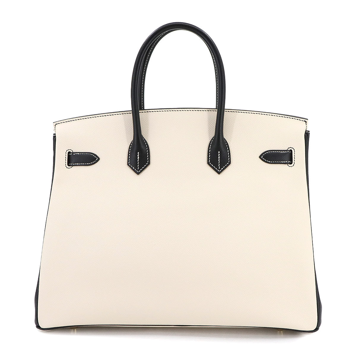 Birkin 35 SPO Personal order Hand Bag Epsom Craie Black