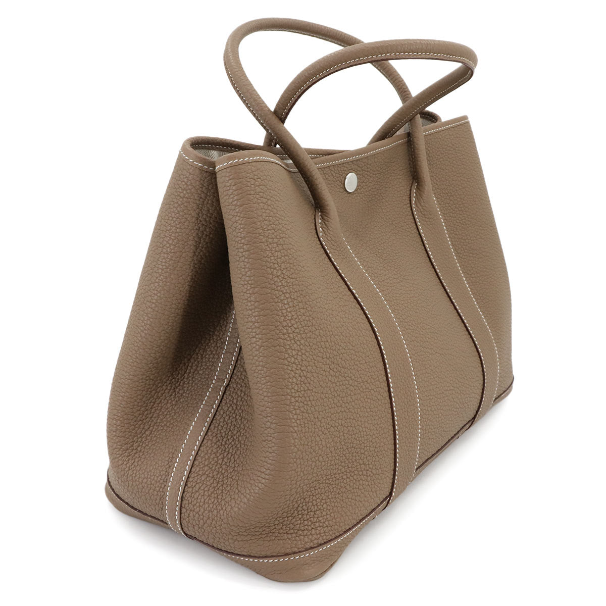 Garden Party 36 PM Tote Bag Negonda Leather Etoupe Purse