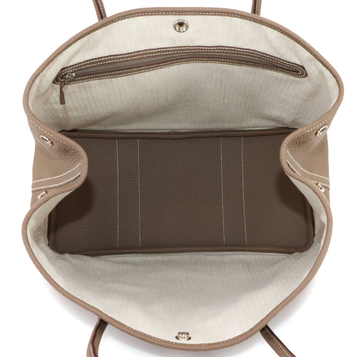 Garden Party 36 PM Tote Bag Negonda Leather Etoupe Purse