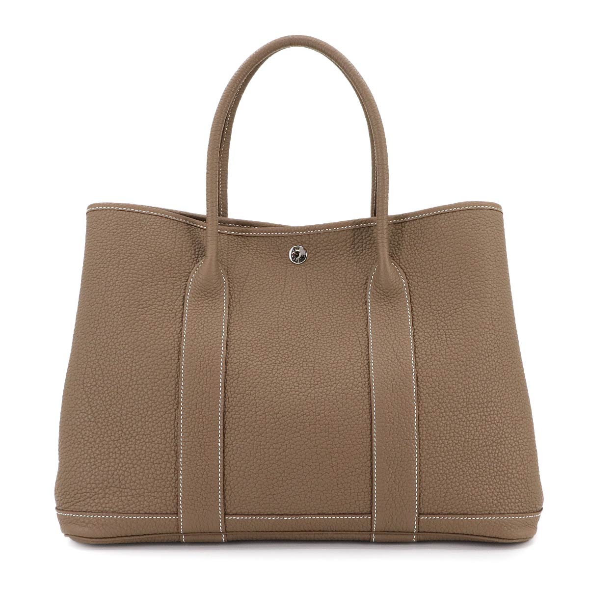 Garden Party 36 PM Tote Bag Negonda Leather Etoupe Purse