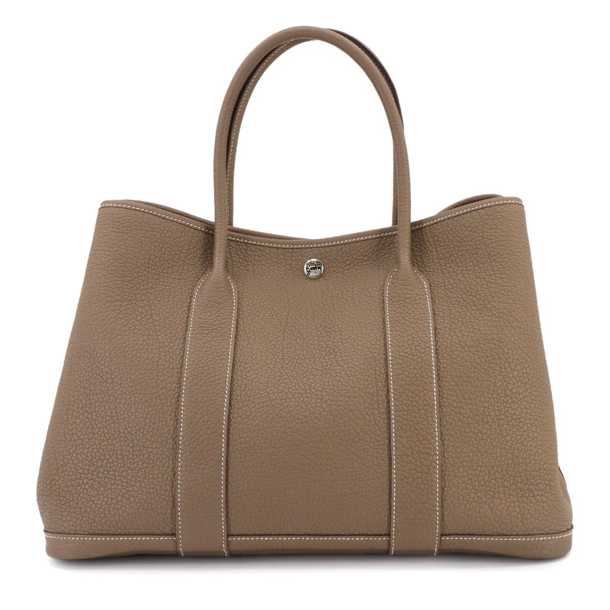 Garden Party 36 PM Tote Bag Negonda Leather Etoupe Purse