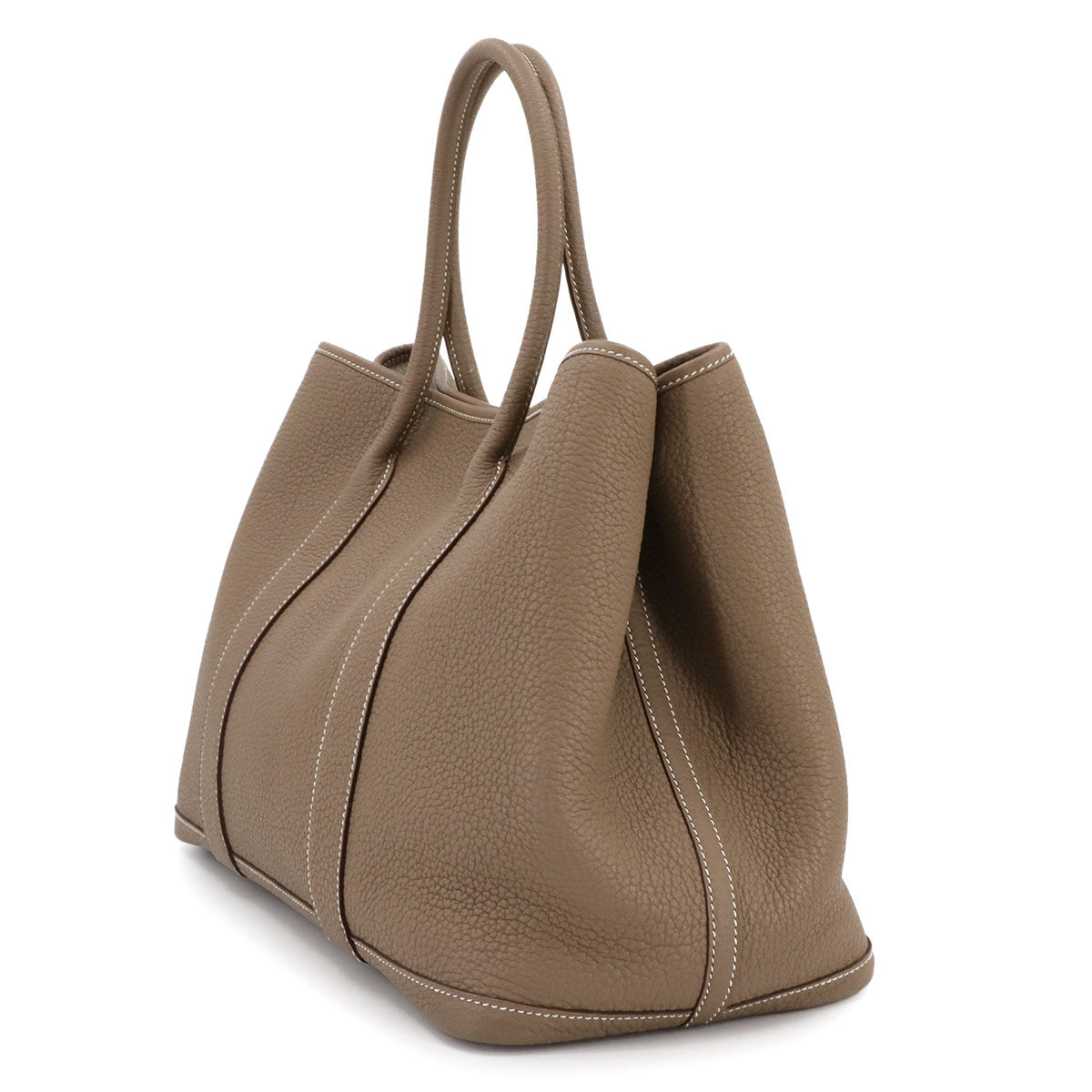 Garden Party 36 PM Tote Bag Negonda Leather Etoupe Purse