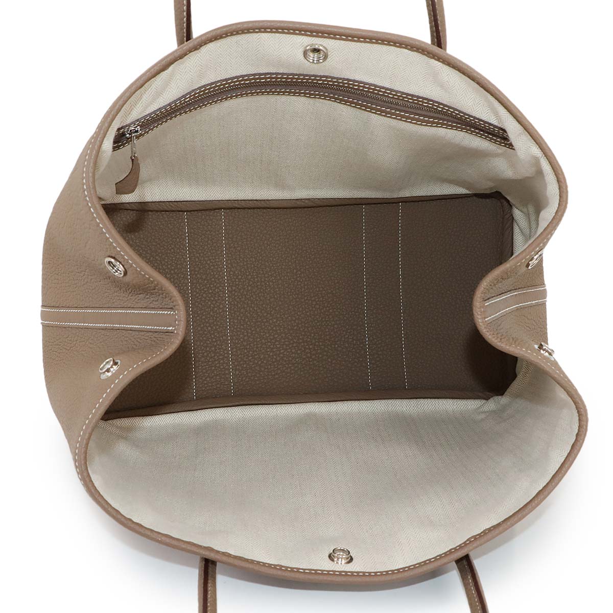 Garden Party 36 PM Tote Bag Negonda Leather Etoupe Purse