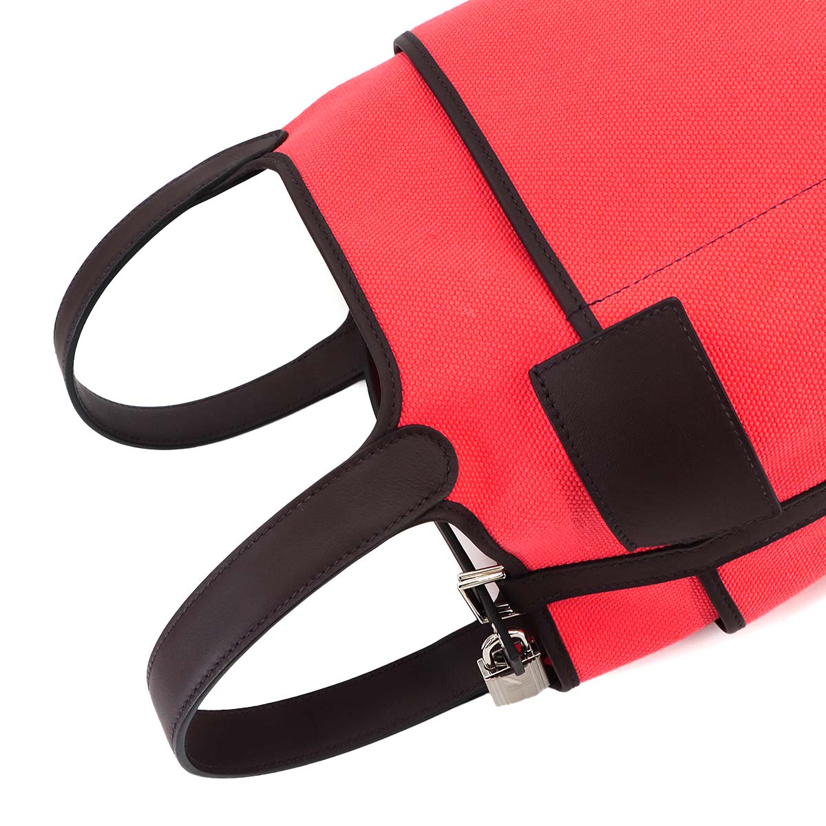 Picotin Lock PM Cargo Pockets Toile Goeland Swift Rose Texese