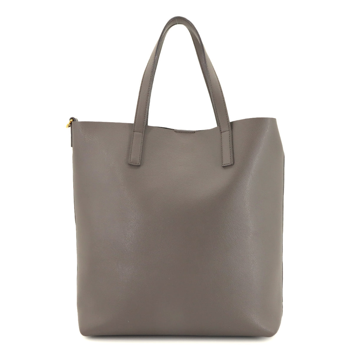 Shopping Toy 2way Tote Shoulder Bag Leather Gray 498612