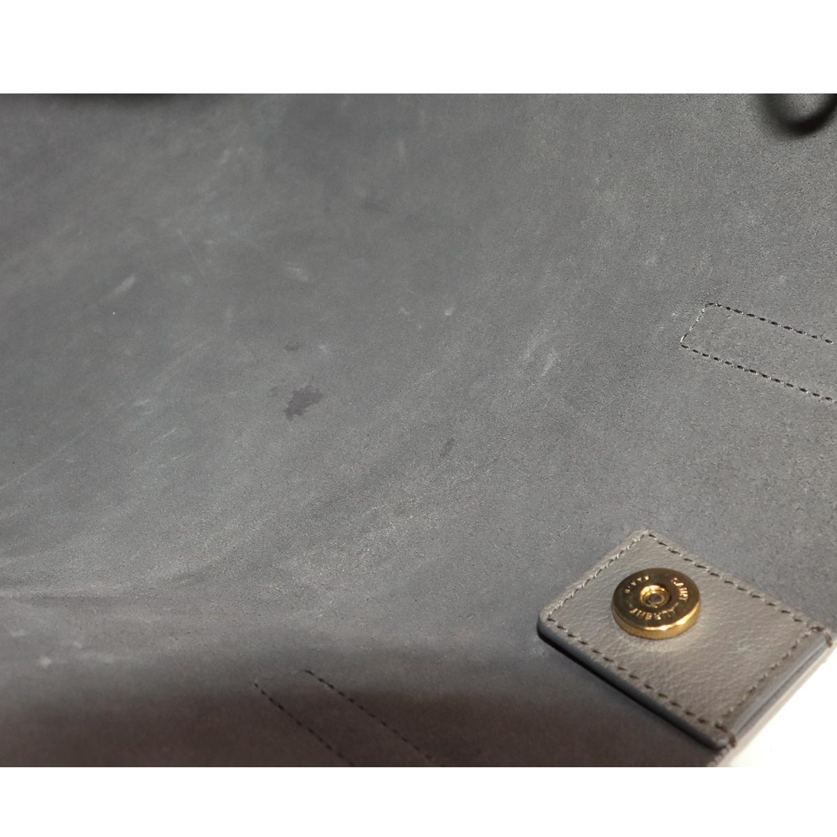 Shopping Toy 2way Tote Shoulder Bag Leather Gray 498612