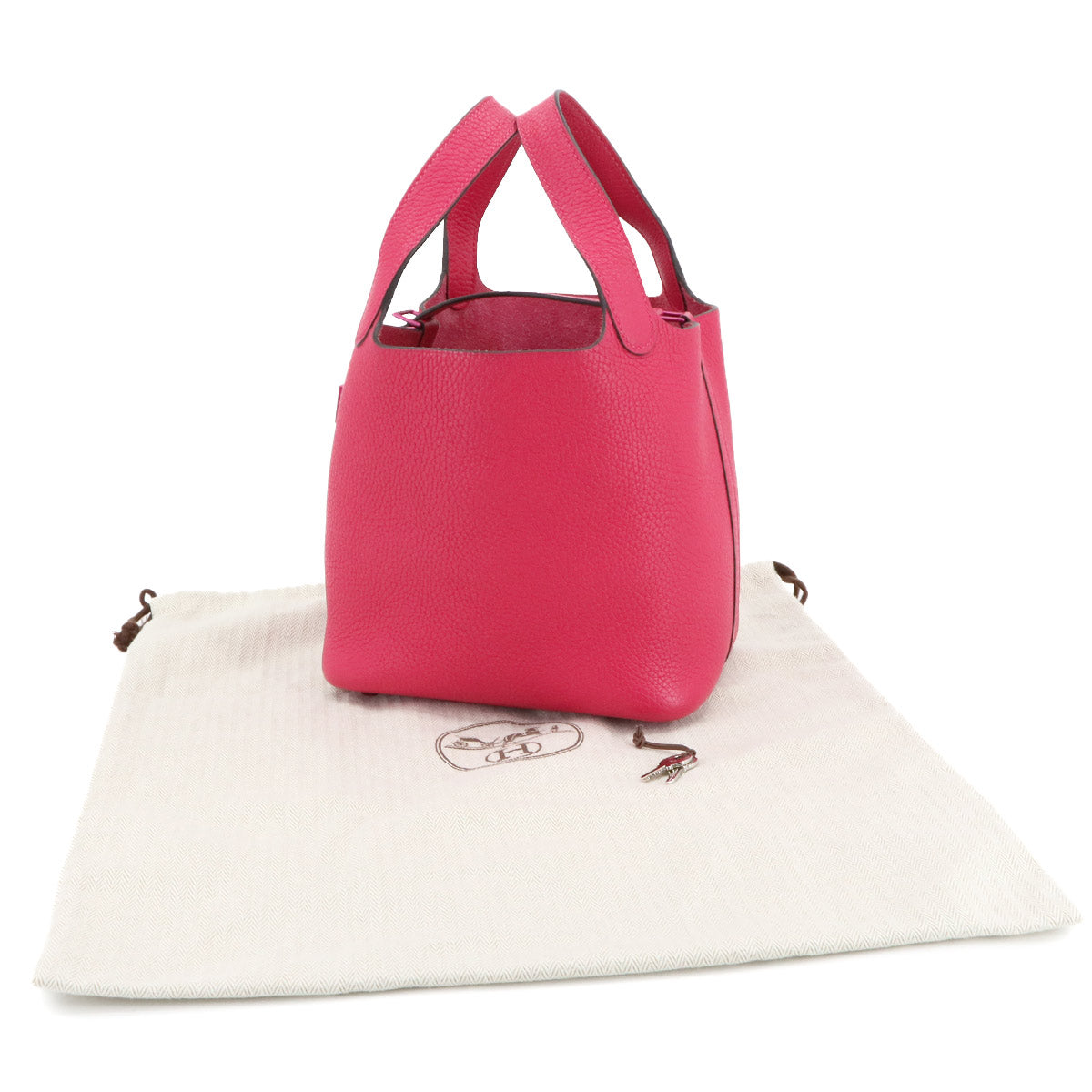 Picotin Lock PM Monochrome So Pink Hand Bag Rose Mexicoe