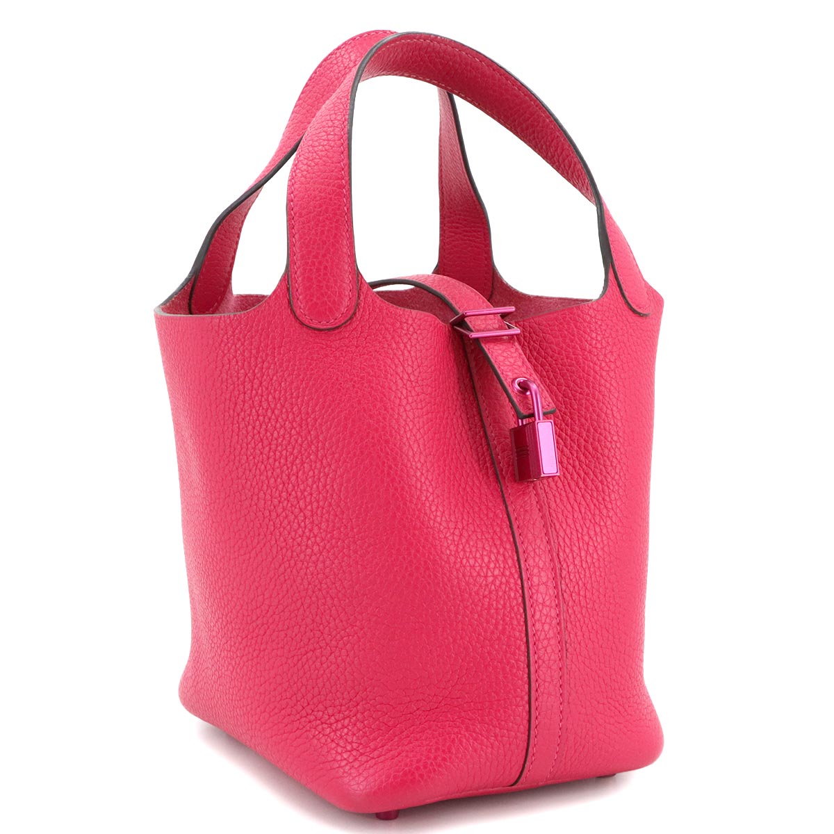 Picotin Lock PM Monochrome So Pink Hand Bag Rose Mexicoe