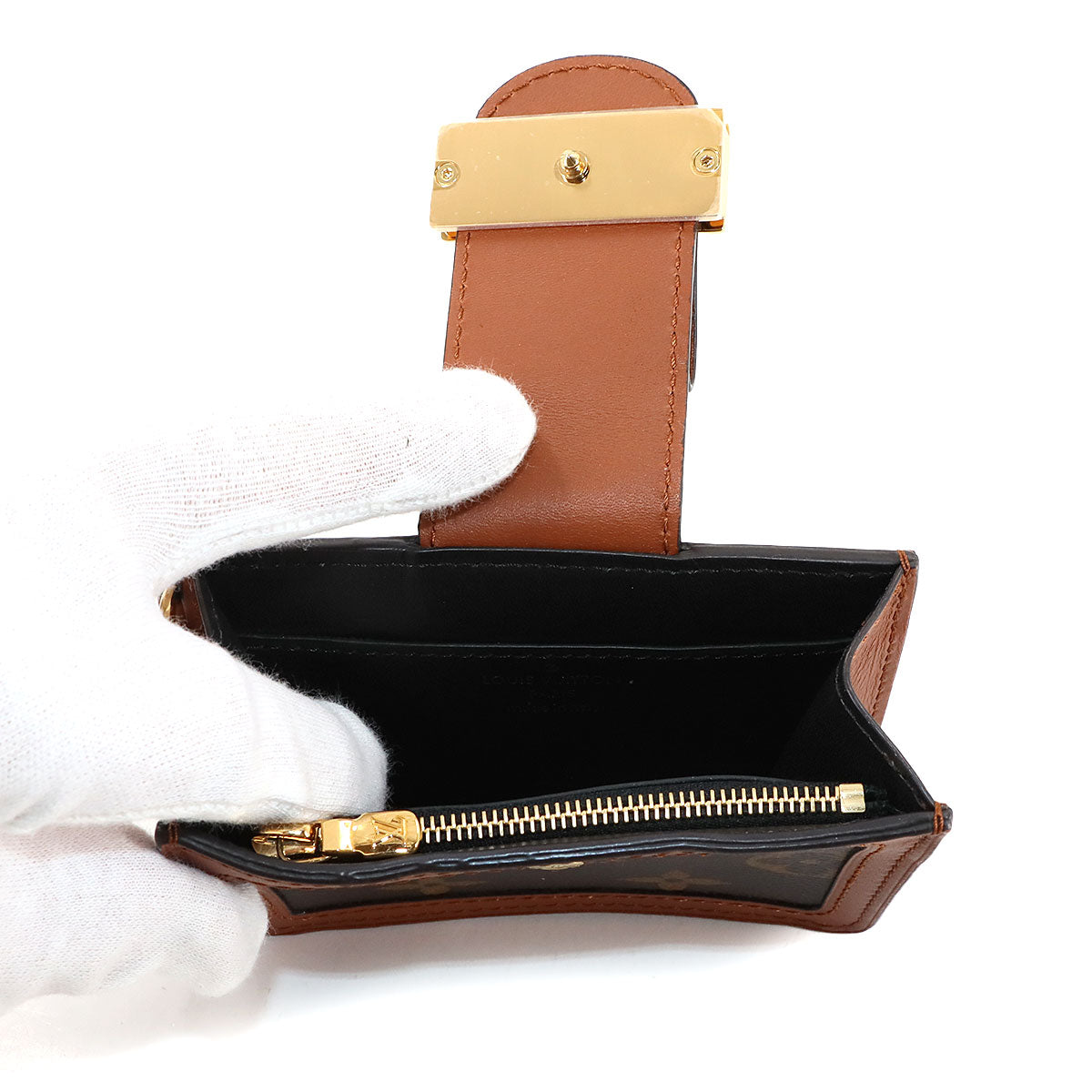 Monogram Reverse Dauphine Multicartes Coin case M68751