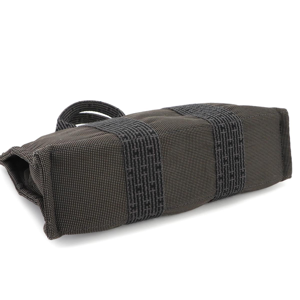 Herline tote PM Bag Canvas Gray Unisex Purse