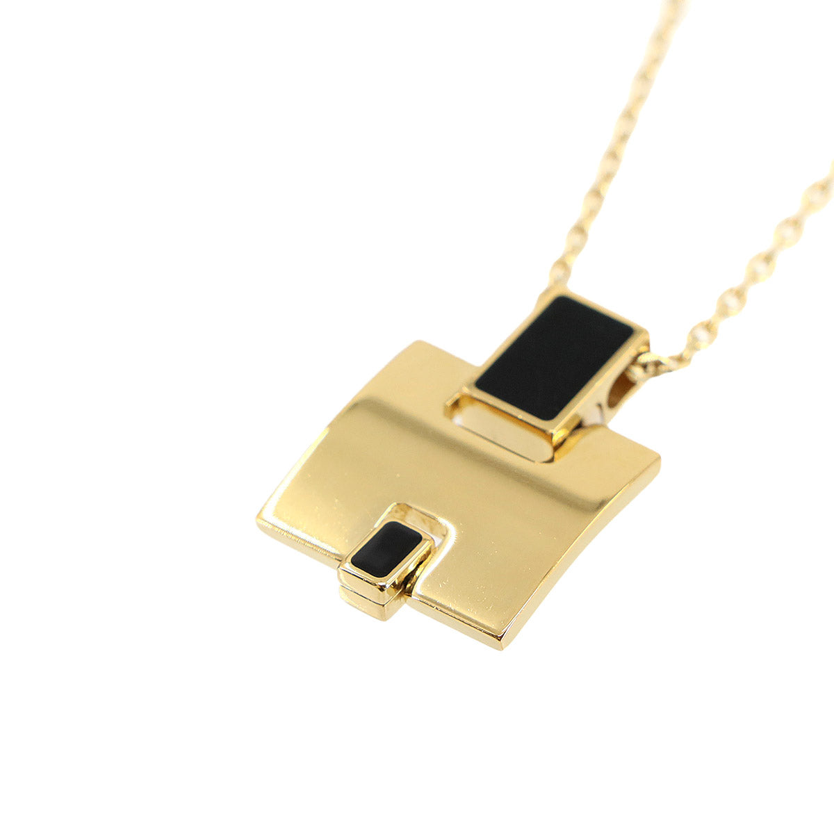 Eileen Necklace Pendant Gold Black Accessory