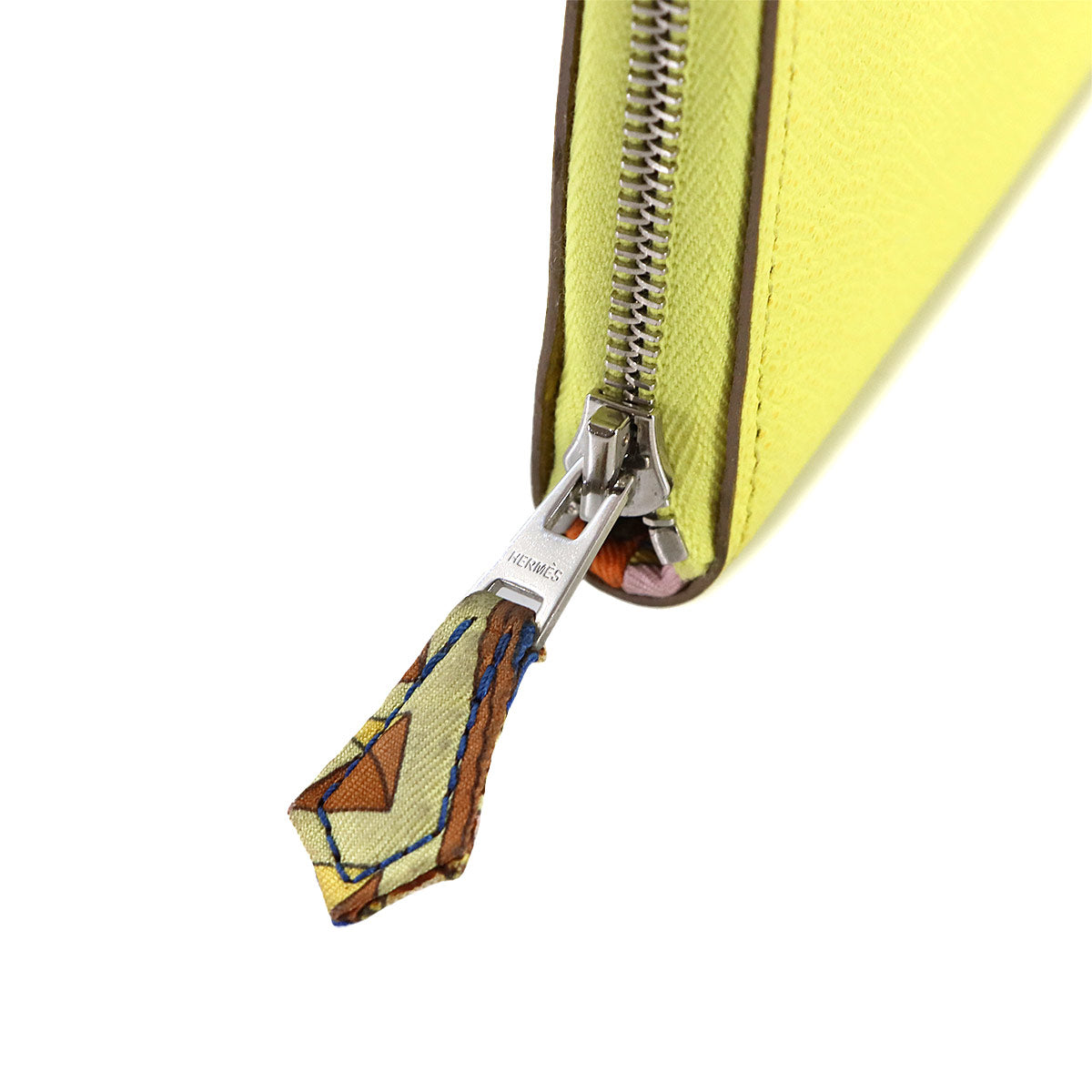 Azapp Long Silkin Long Wallet Epsom Soufre Purse