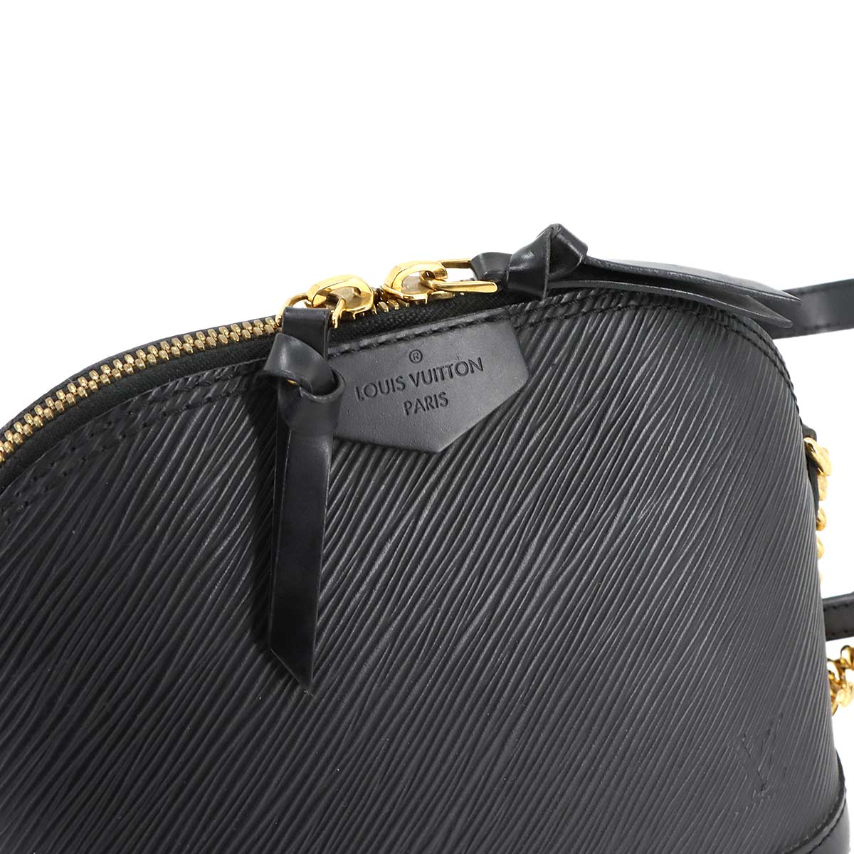 Epi Alma Mini Chain Shoulder Bag Leather Noir M51405