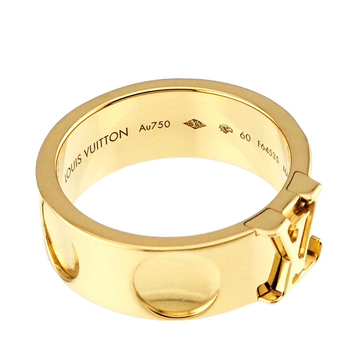 Large Empreinte Ring 18K YG 750 size60 8.5-8.75(US)