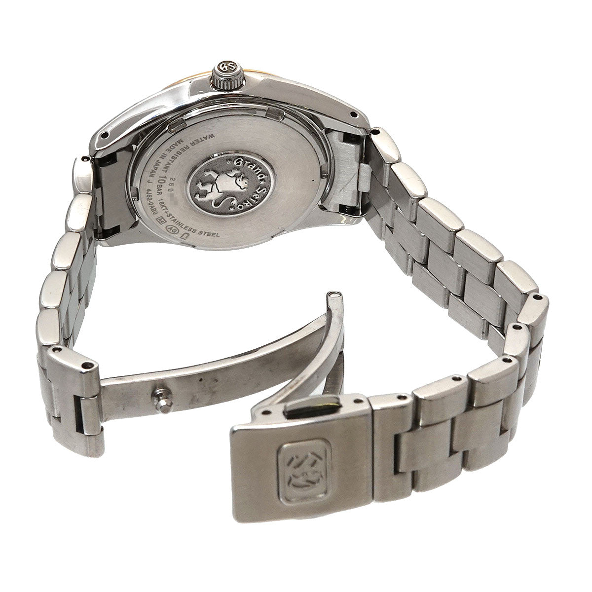 GRAND SEIKO STGF074 4J52-0AB0 Date 16P Diamond Silver Dial