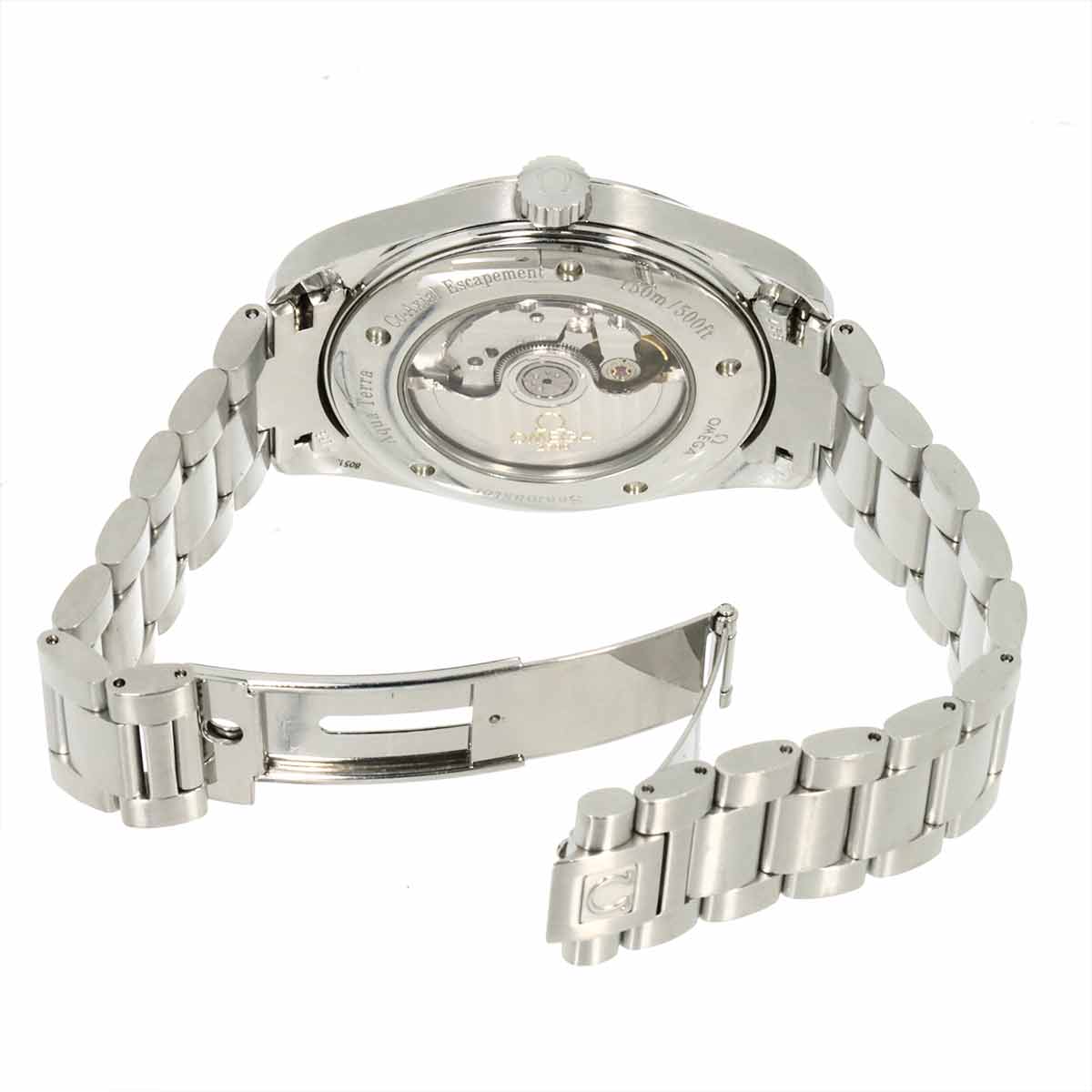 Seamaster Aqua Terra Co-axial 2503 30 Date Silver Dial Mens