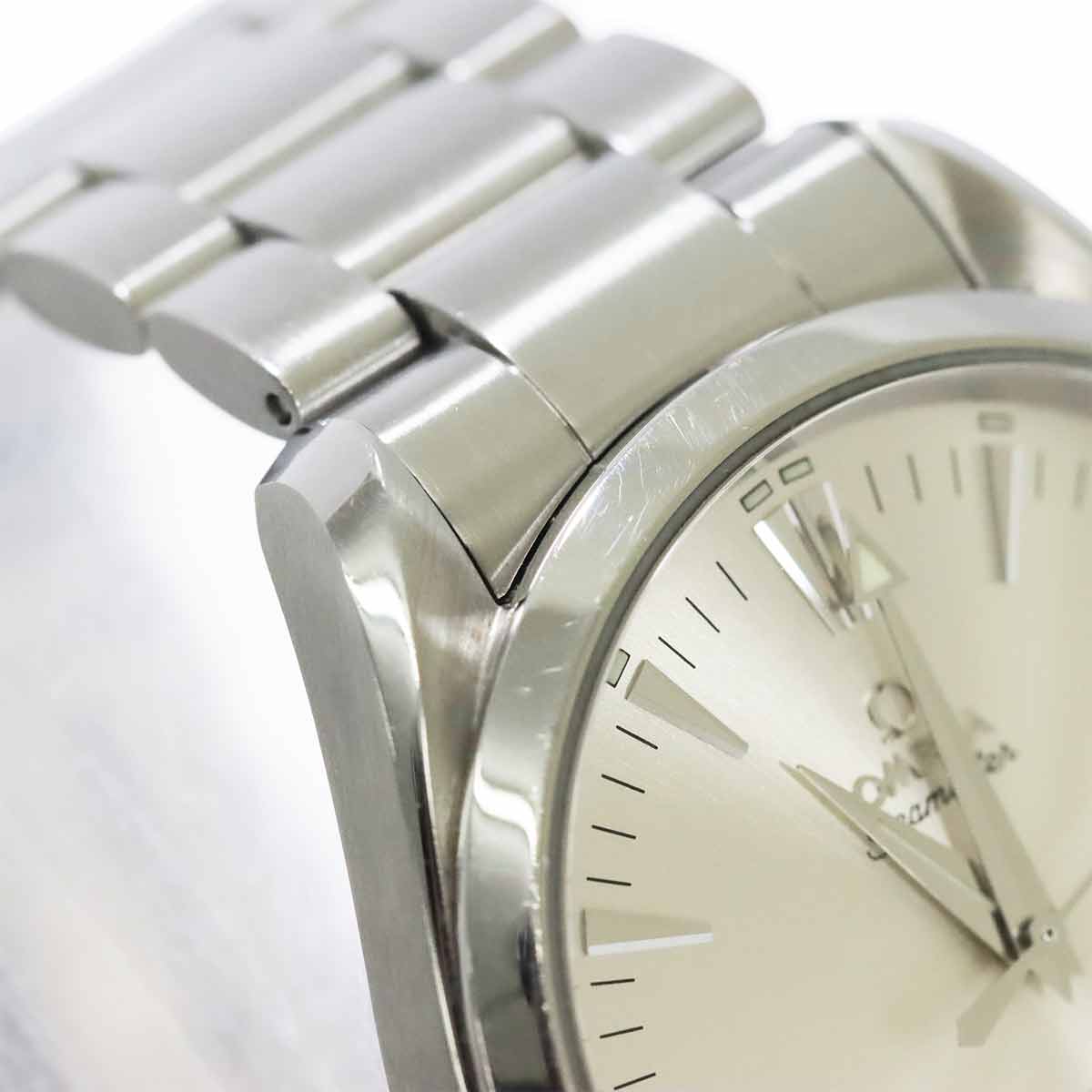 Seamaster Aqua Terra Co-axial 2503 30 Date Silver Dial Mens