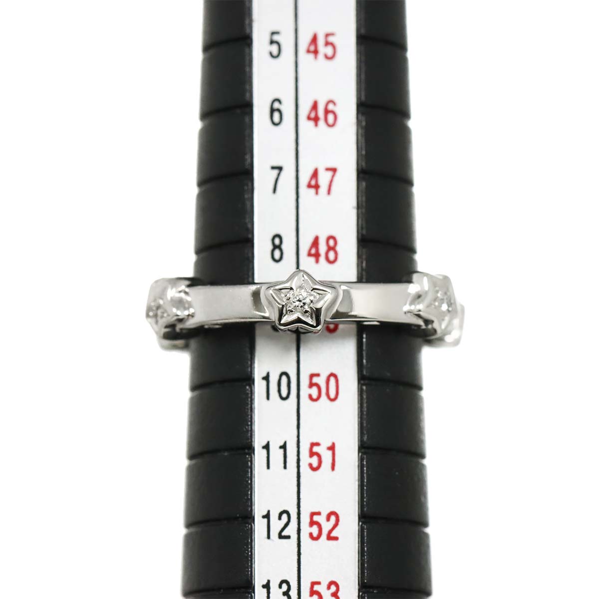 CHANEL Comet Diamond Ring 18K White Gold 750 size49 4.75-5(US)