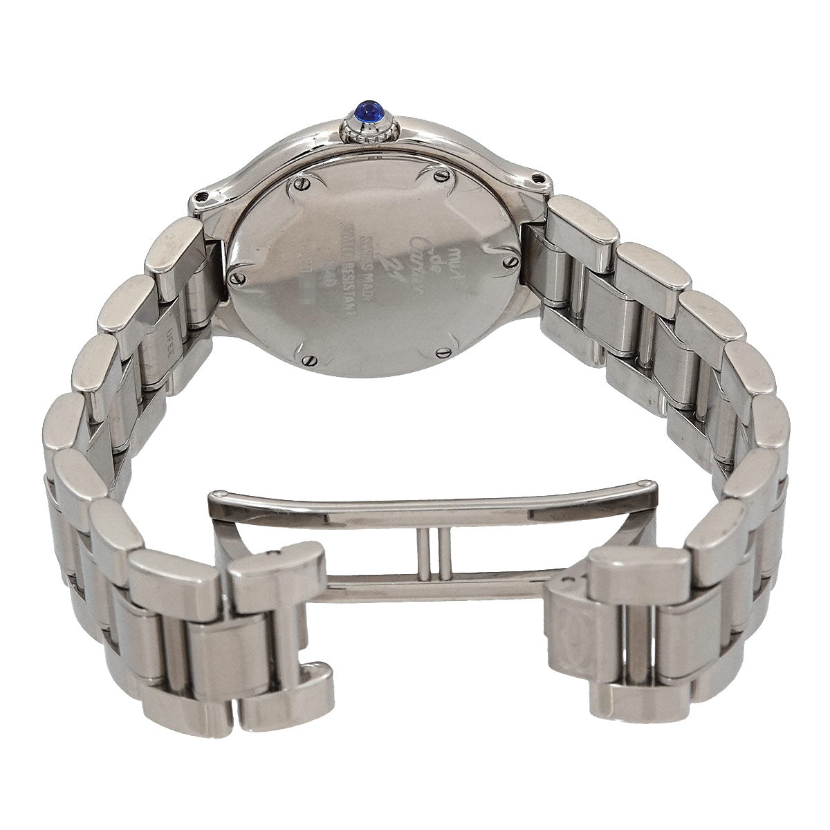 Must 21 W10109T2 Quartz Silver Dial Ladies Watch