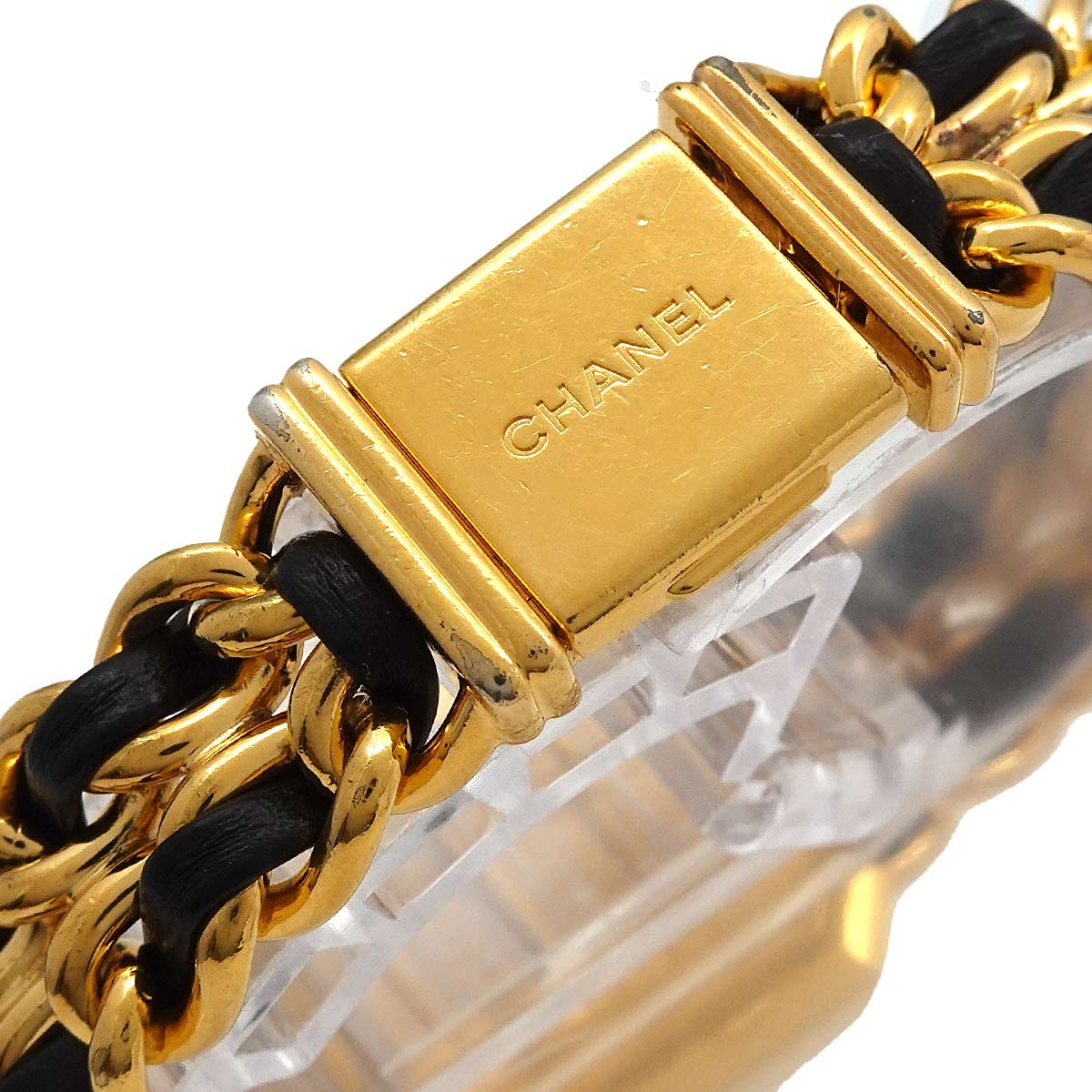 Premiere Size S H0001 Vintage Quartz Black Dial Ladies Watch