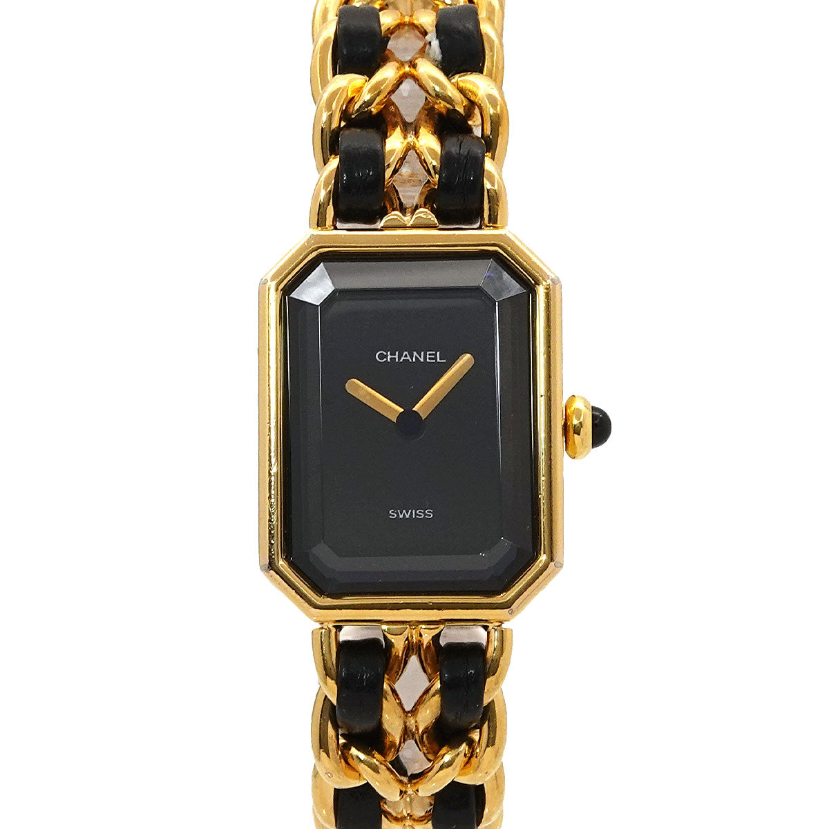 Premiere Size S H0001 Vintage Quartz Black Dial Ladies Watch