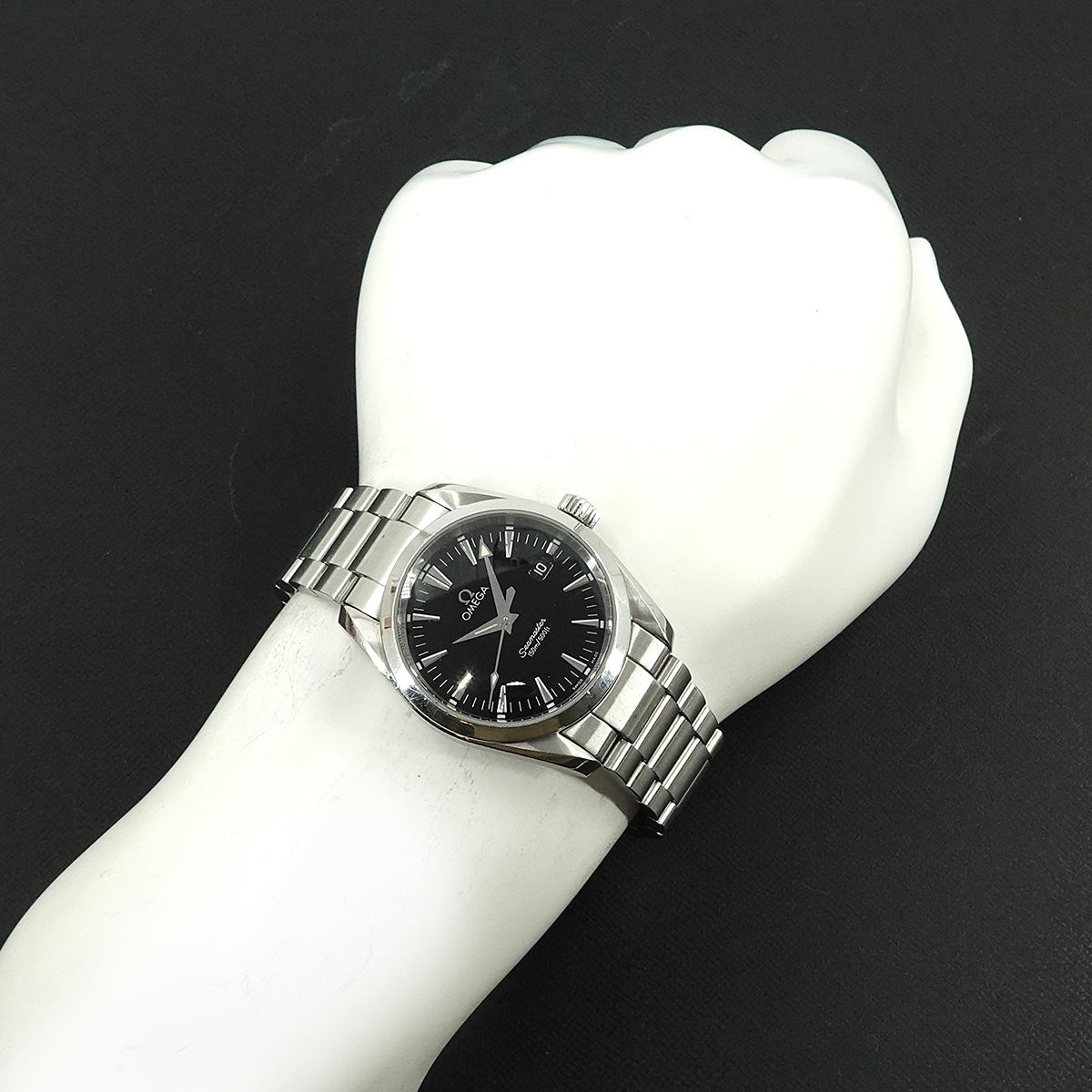 Seamaster Aqua Terra 2518.50 Quartz Black Dial Mens Watch