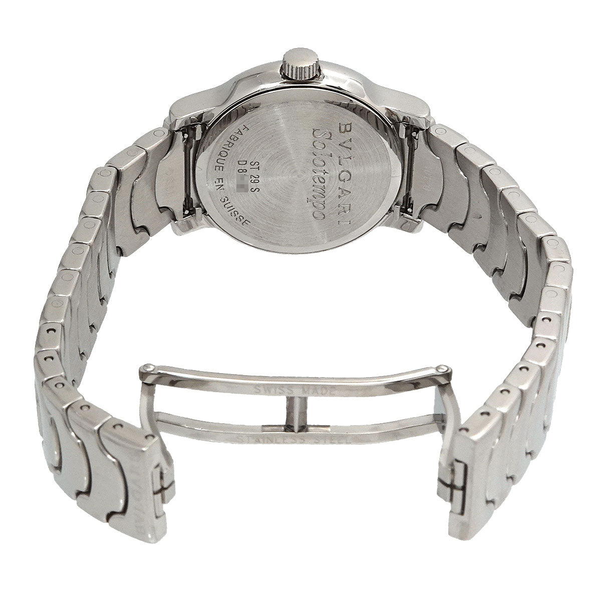 Solo tempo ST29S 10P Diamond Quartz Silver Dial Ladies