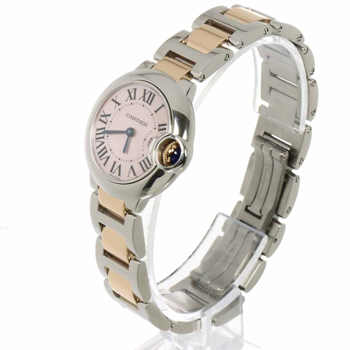 ballon bleu SM W6920034 Quartz PG Pink Shell Dial