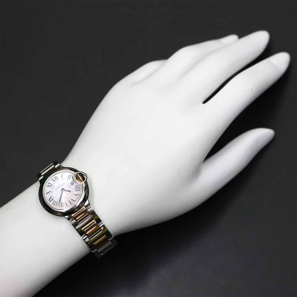 ballon bleu SM W6920034 Quartz PG Pink Shell Dial