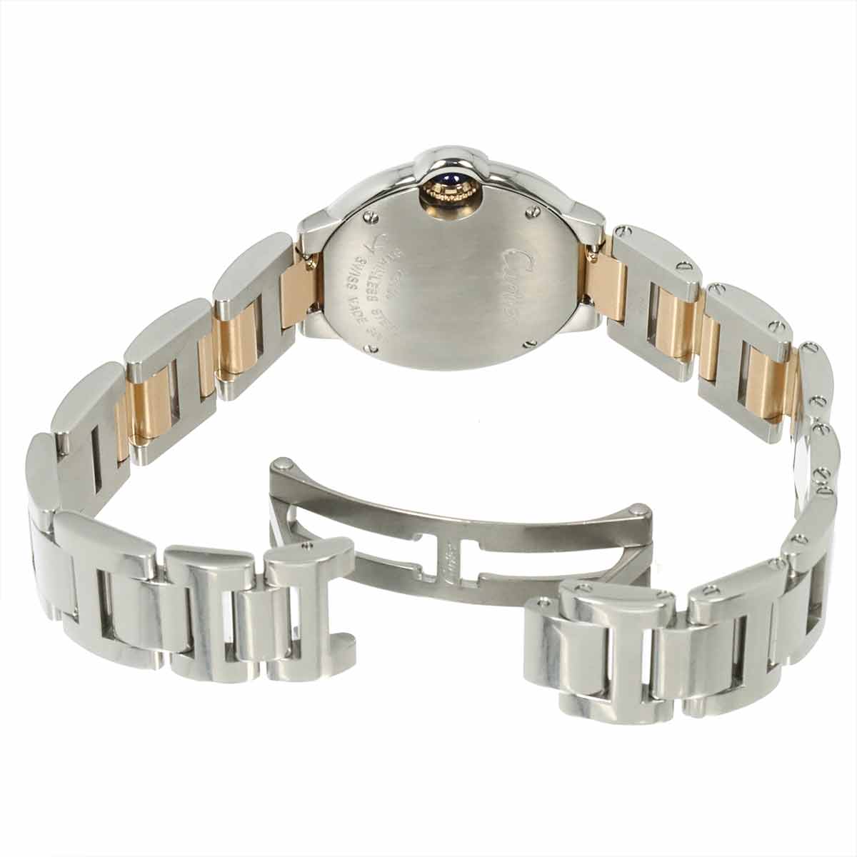 ballon bleu SM W6920034 Quartz PG Pink Shell Dial