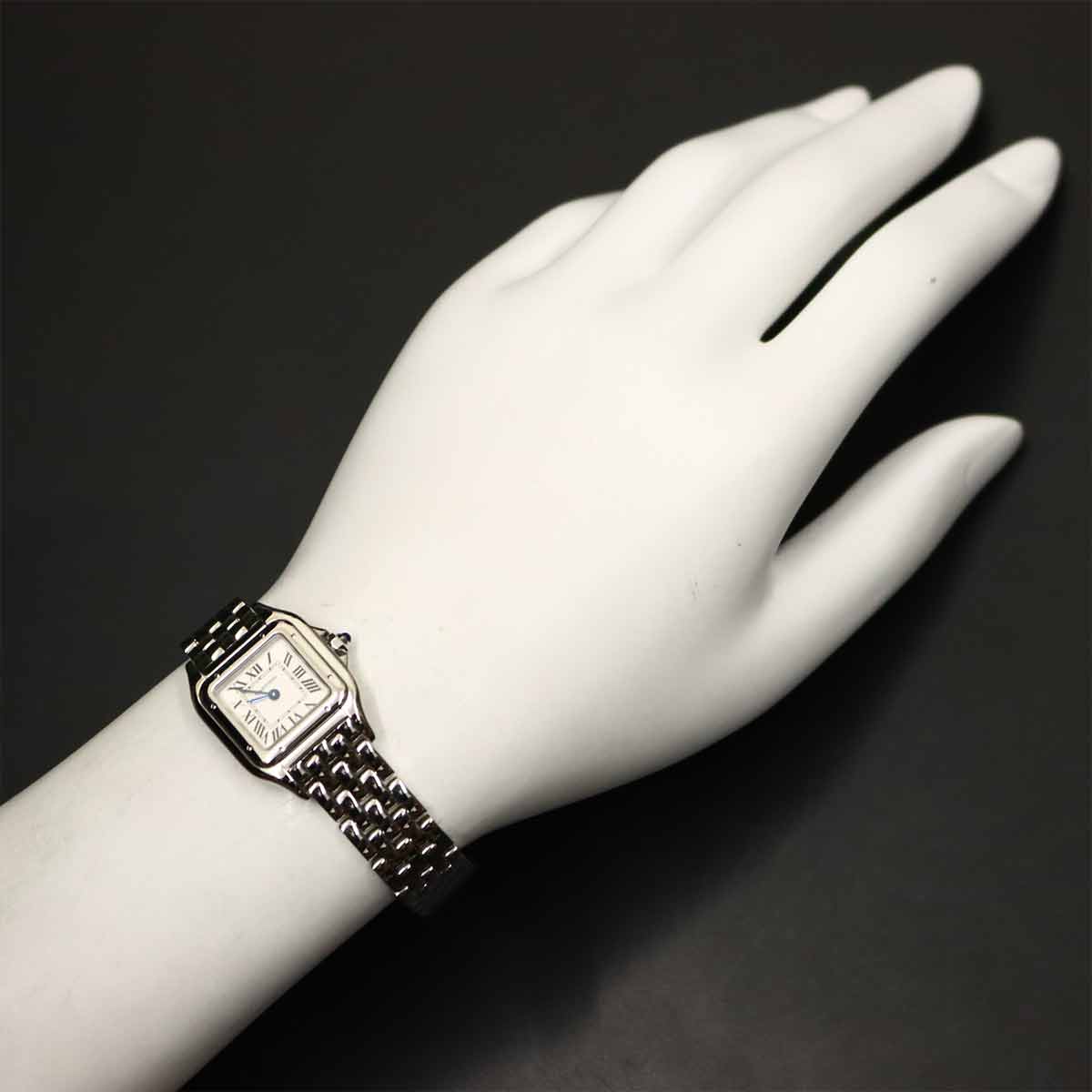 Panthere de Cartier SM WSPN0006 Quartz Silver Dial Ladies