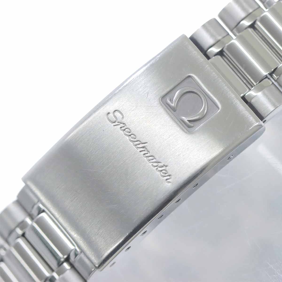 Speedmaster 3521 30 Triple calendar Chronograph Silver Dial