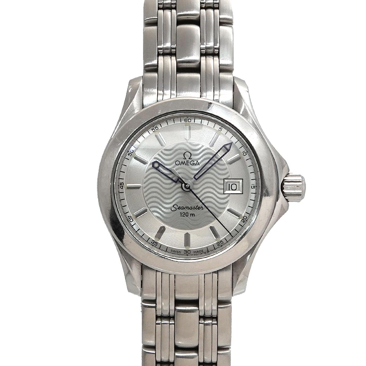 Seamaster 120 Date 2571 31 Quartz Silver Dial Ladies Watch