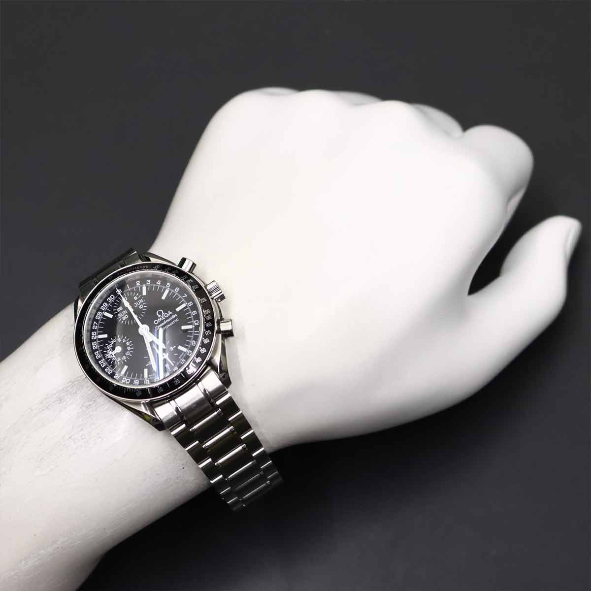 Speedmaster Mark 40 Cosmos 3520 50 triple calendar Black Dial