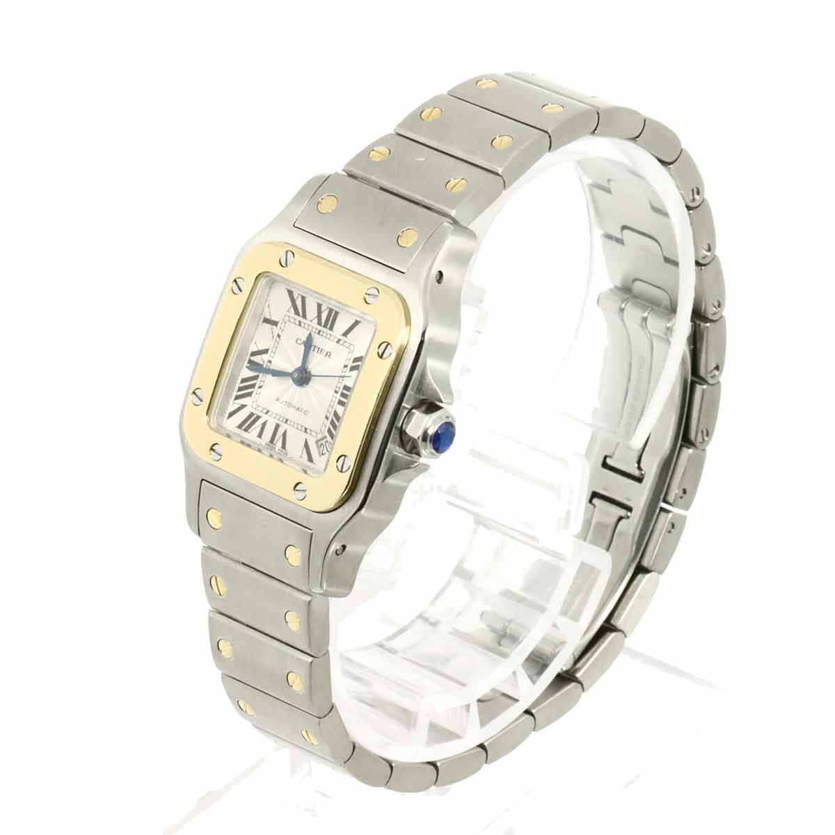 Santos Galbee W20057C4 Automatic Yellow Gold Ladies Watch